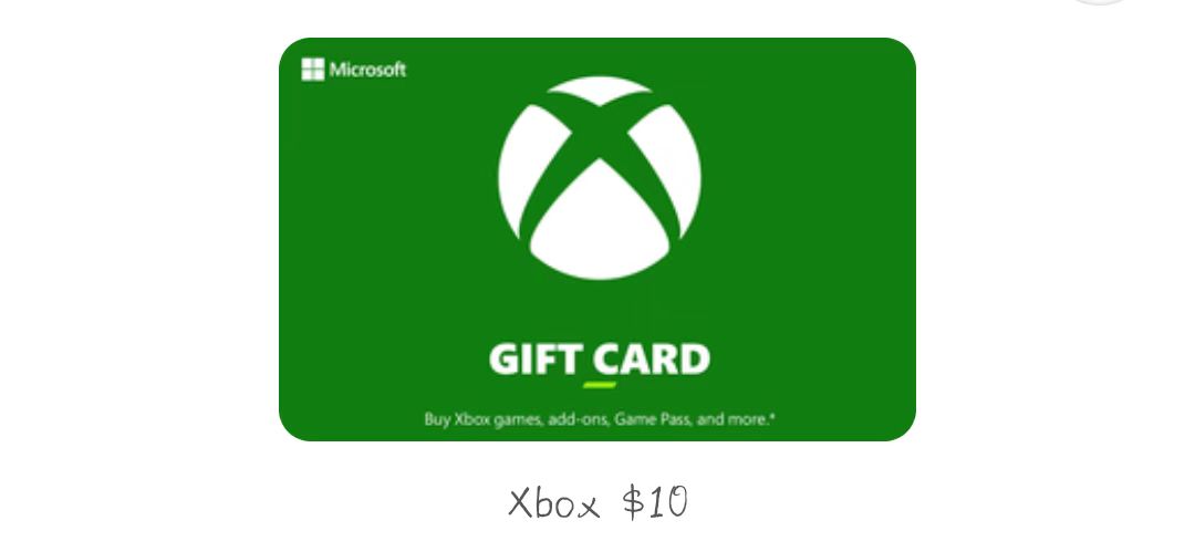 Xbox礼品卡
